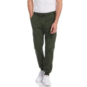 West 49 Men Army Green Cargo Pants size Large P-10